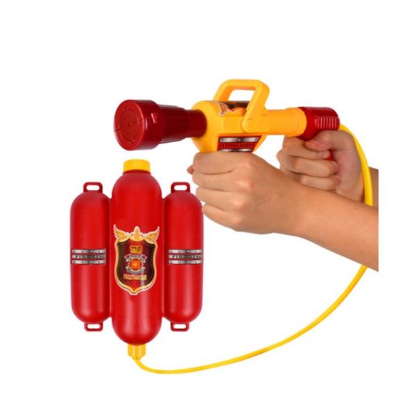 GEEK KING Children Fireman Backpack Nozzle Water Gun Beach Outdoor Toy Extinguisher Soaker Summer Toy Gun