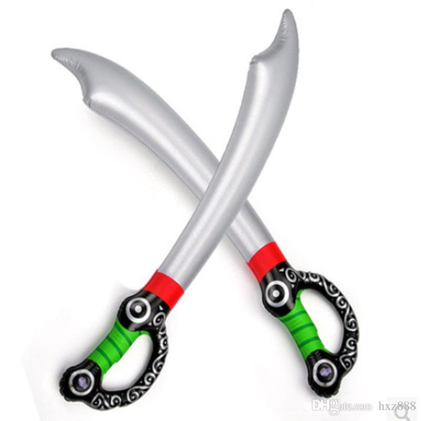 20pcs/lot free shipping Inflatable stick Fashion children Inflatable Pirate sword Not wounding weapon,children toys