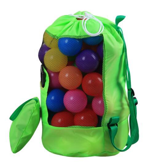 Shell Beach Bag Green Portable Dredging Tool Storage Bag Large Backpack Outdoor Folding Children Bags Free Shopping