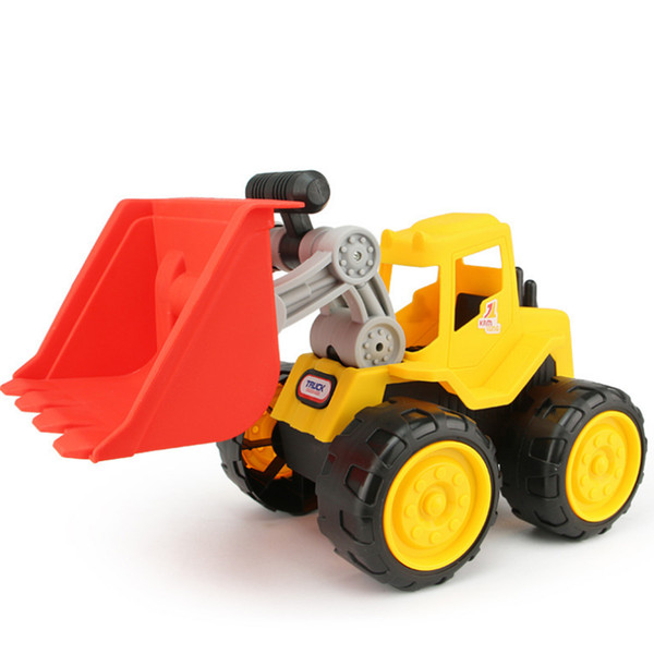 Beach Bulldozer Children Large Machineshop Truck Series Simulation Kids Fancy Toys - Color Random