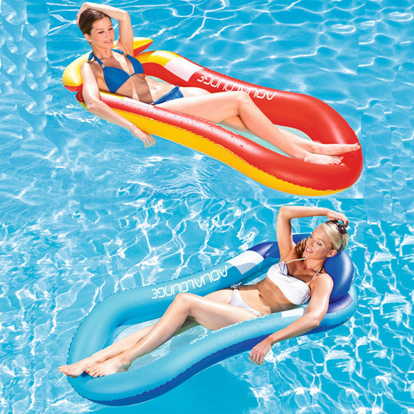 Inflatable toy Swimming Water recreation deck chair floating bed sofa Water FunA-679