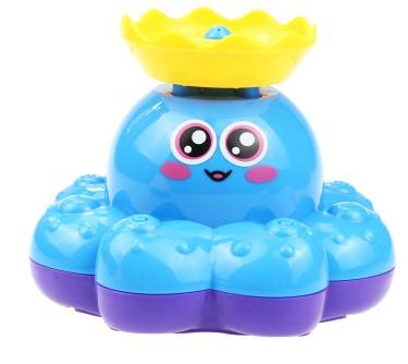 Baby shower toy Electric water spray cartoon octopus steamer toy bathroom floating play water one pcs