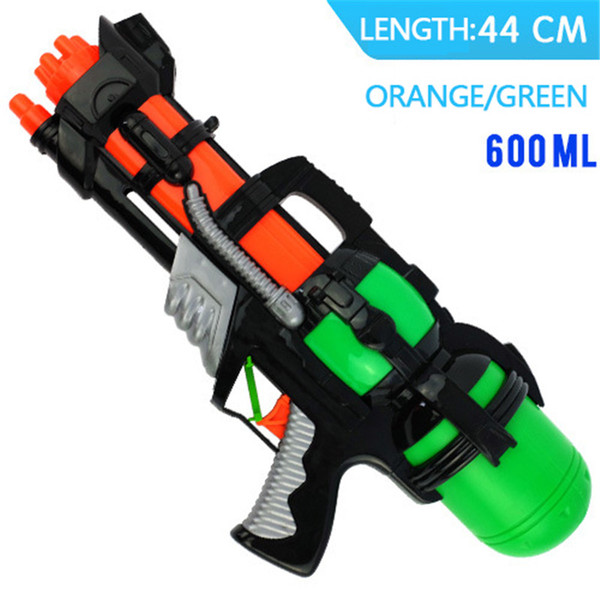 Large toy water gun, sand one nozzle toy, range 8-10m, length 44cm, capacity 600ml