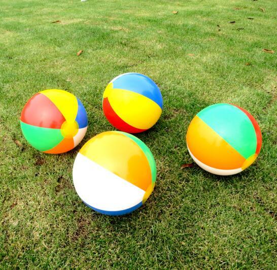 Pool Toys Water Ball Summer Sport 23cm Inflatable Beach Play Toy Balloon Outdoors Play In The Water Beach Ball Fun Gift