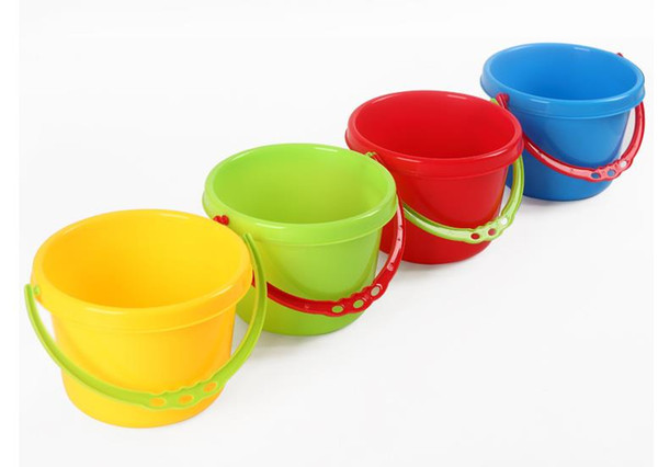 Kindergarten Chilren water bucket toy beach pail for baby Food grade PP toldders sand paly &water fun mini pail wholesale Top quality