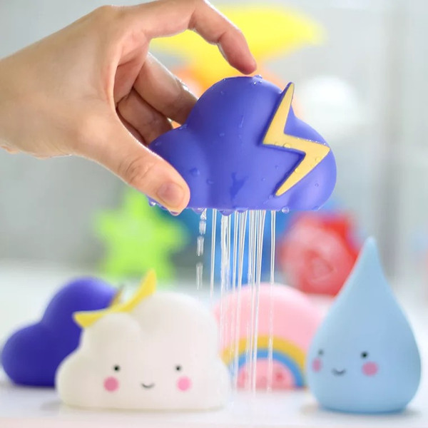 4pcs/set Baby Bath Toys Bathroom Play Water Spraying Tool Shower Floating Beach Swiming Toy Kids Shampoo Cup Children Gifts