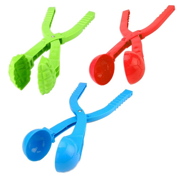 Play with snow toys Snowball tools Snowball clip Snow Ball Maker Sand Mold Tool Snow fight Battle Scoop Clip Christmas gift Single ball