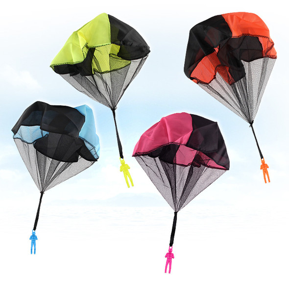Hand Throwing Kids mini parachute toy with soldier Outdoor Sports Play Toys Children's Educational Toys Boys Gifts