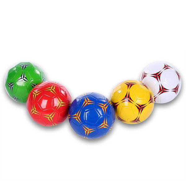 Student PVC Football Non Slip Wear Resisting Foot Ball Sports Goods Multi Color 14 5jx C R