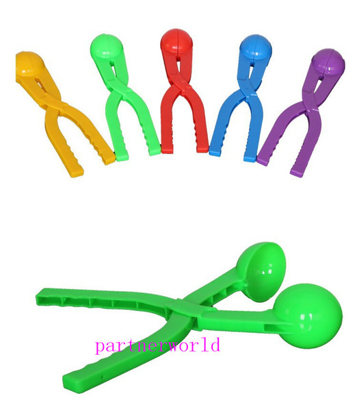 132pcs Winter Sports Toy Snow Ball Maker Sand Mold Snowball Maker Kids Snow Scoop EMS Free 