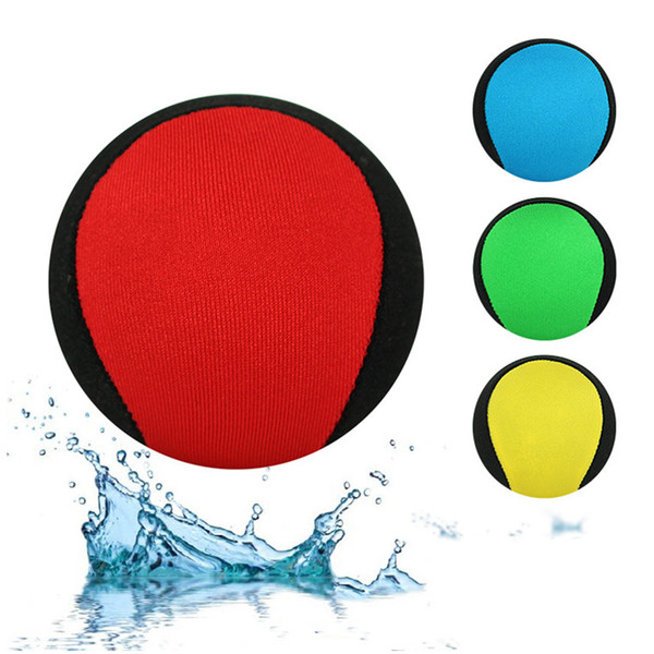 TPR Water Bouncing Ball Bounces Water Surf Ball Skimming Jumper Ocean Pool Beach Sports Fidget Stress Relief