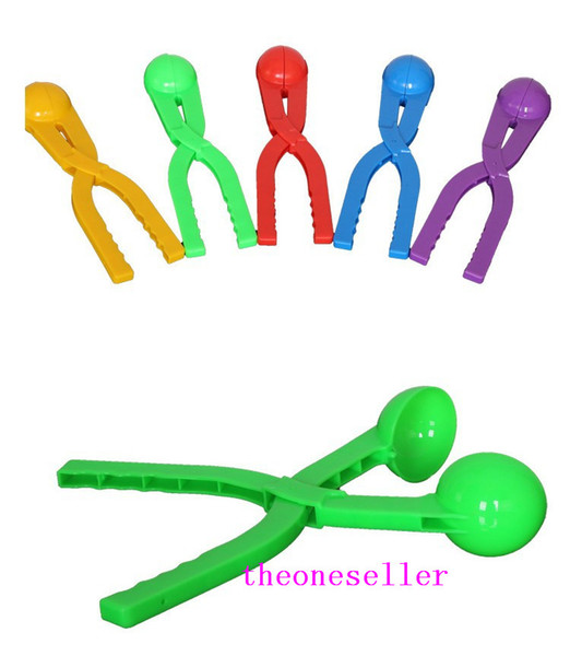132pcs Winter Sports Toy Snow Ball Maker Sand Mold Snowball Maker Kids Snow Scoop EMS Free 
