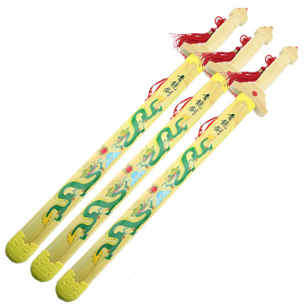 New Hot Sale Chinese Martial Arts Kung Fu Tai Chi Bamboo Sword Practice Training Performance Decoration Outdoor Sports Kids Toy Best Gift