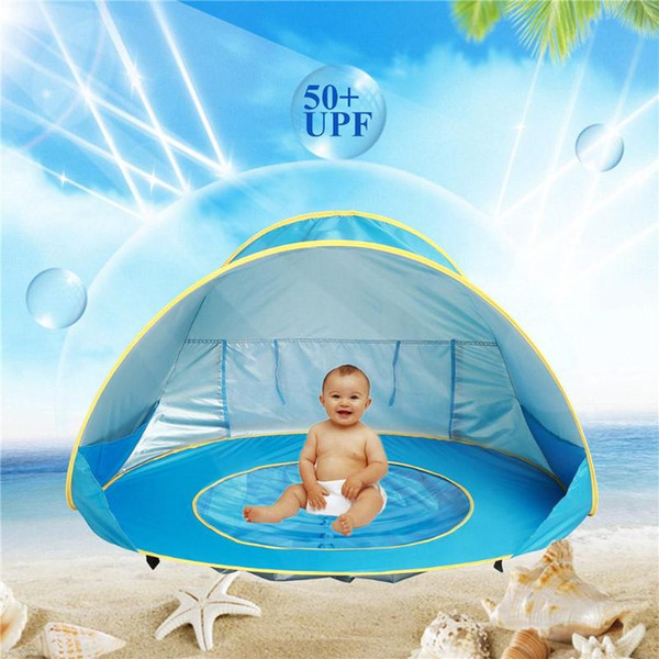 Kids Baby Games Beach Tent Portable Build Outdoor Sun Child Swimming Pool Play House Tent Toys For Baby Kids