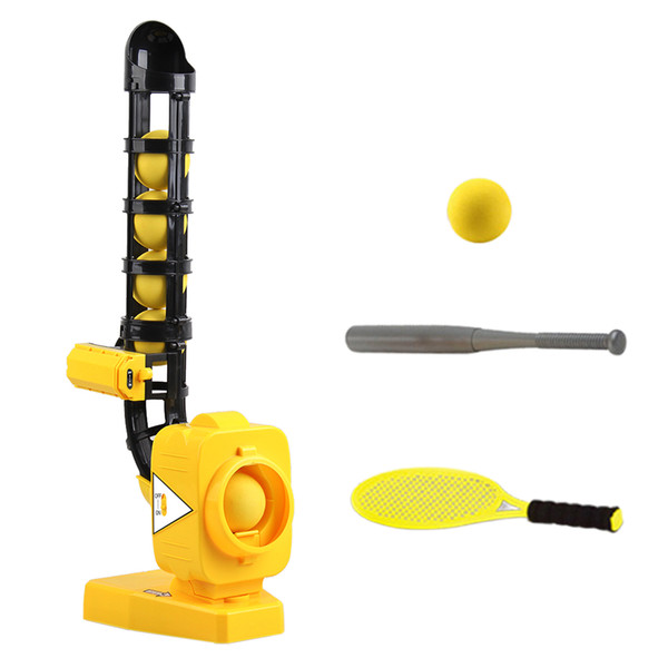 2-in-1 Outdoor ?Sports Baseball Automatic Ball Machine Pitching Machine Practice Tennis Batting Ball Pitcher for Children