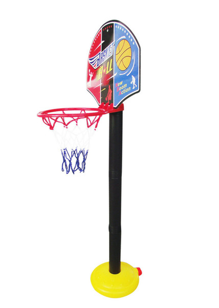 Can adjust the height basketball stands toy Super sport basketball stands+basketball+Inflator sets child fitness game kids gift