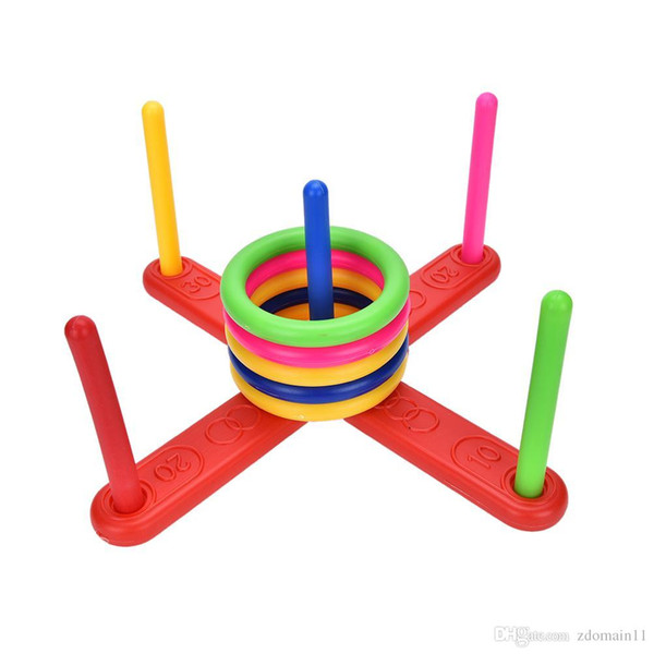 Children Outdoor Fun & Toy Sports Jumping Ring Joy Ferrule Throwing Game Parent-child Interaction Toys Indoor Toys
