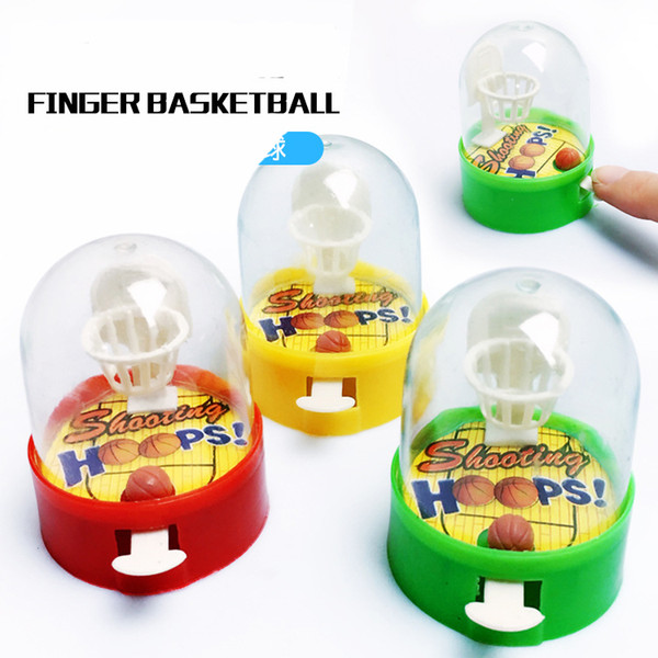 Mini Fingers Basketball Shooting Games Parent-Child Interactive Desktop Games Anti Stress Toys Gift Random Color