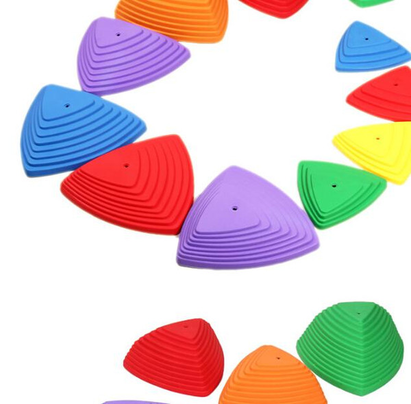 9pcs/set River Stepping Stones Walking Game - Assorted Sizes-Set of 11Pcs or 9Pcs- Assorted Colors Sensory Integration Motor Skill