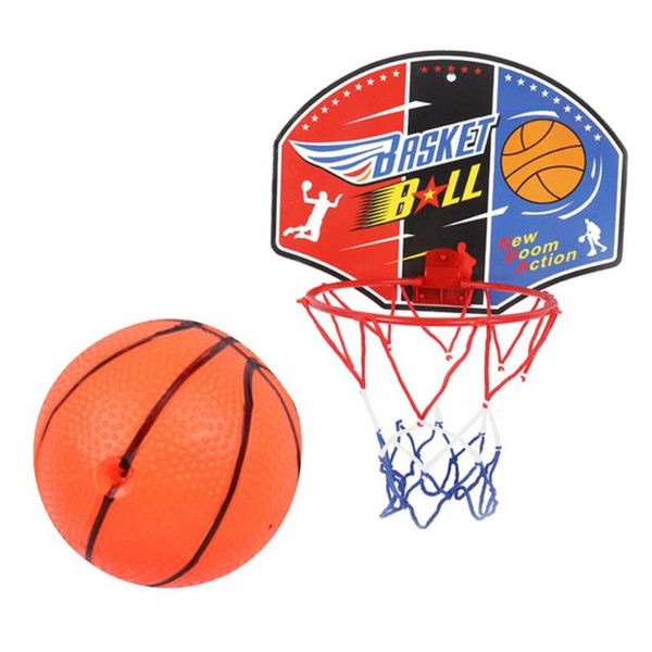 Mini Basketball Toy Kids Cartoon Portable Indoor Outdoor Backboard Toys Early Educational Sports Toy