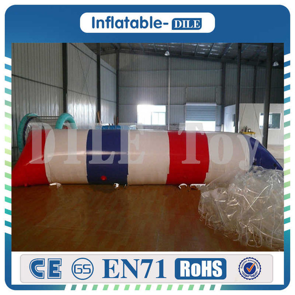 Free Shipping 5m*2m Inflatable Blob Jumping Water Air Bag Water Catapult Blob Inflatable Water Jumping Pillow