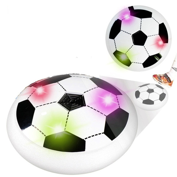 Multicolor LED Air Soccer Hover Football Disk Disc Children Kids Boys Game Toys