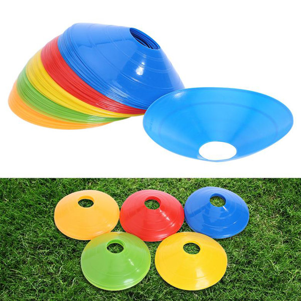 19cm Cones Marker Discs Soccer Football Training Dish Pressure Resistant Sports Entertainment Accessories Outdoor Sport Game Toys
