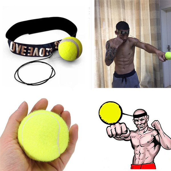Gym sports Boxing Fight Ball With Head Band For Reflex Speed Boxer Training Boxing Punch Exercise Gym fitness