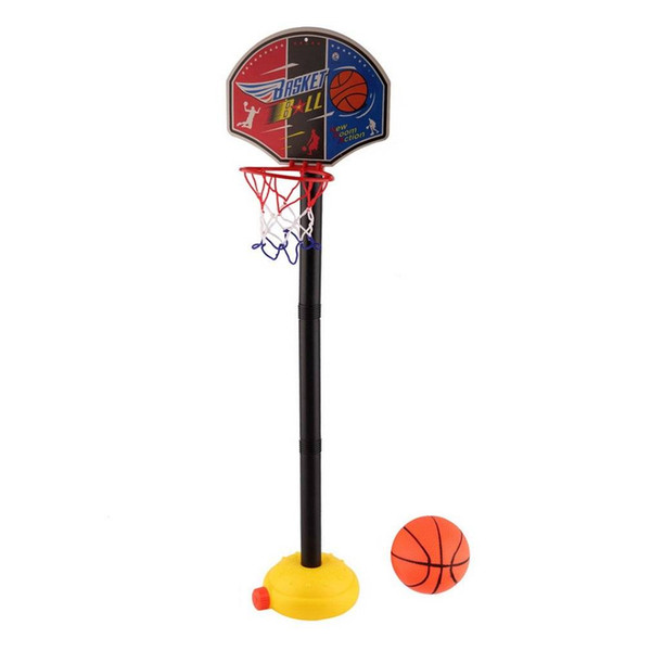 New Kids Sports Portable inflatable Basketball Toy Set with Stand Ball & Pump Toddler Baby kids gift