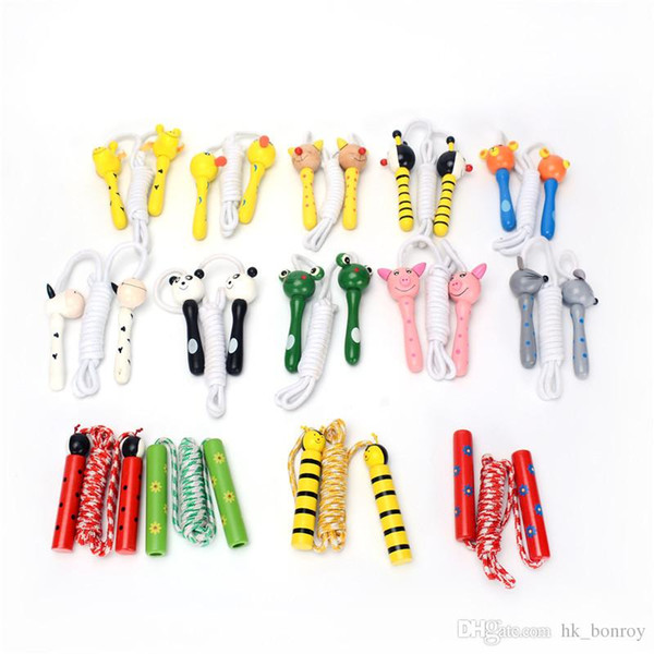 Outdoor Game Cartoon Children Handled Jumping 2.1M Cartoon Children Skipping Rope Skip Skipping Rope Cord Standard Fitness