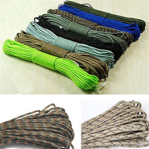 Wholesale-Desert Survival Parachute 7 Cord 550 Paracord Nylon Lanyard Strand 100ft