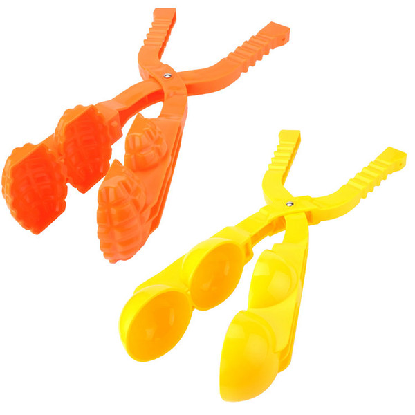 Play with snow toys Snowball tools Snowball clip Snow Ball Maker Sand Mold Tool Snow fight Battle Scoop Clip Christmas gift Double ball