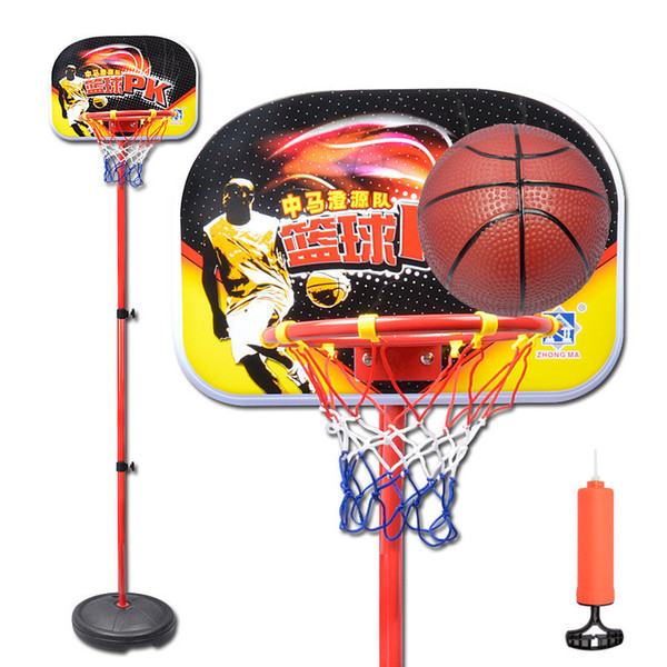 Children can lift basketball frame children's indoor mobile basketball frame plastic toys,The iron pole is very strong.