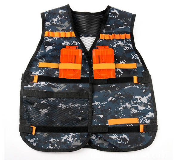 Darts Vest Tactical Vest Kids Toy Gun Clip Jacket Foam Bullet Ammunition Holder gifts for boys