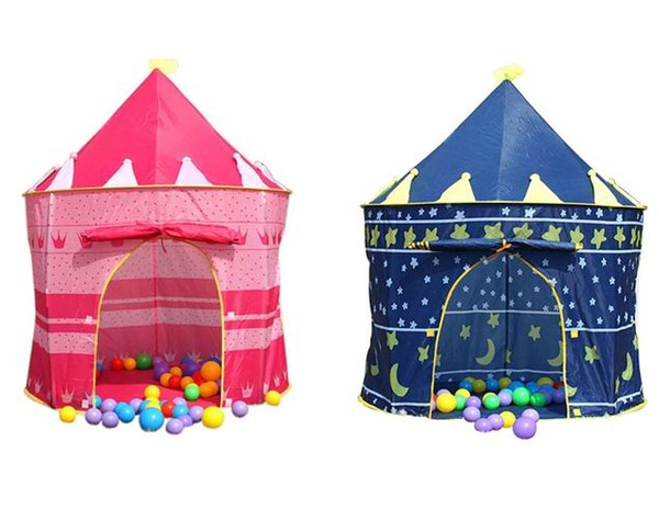 Kids Play Tents Baby House Party Tent Children Outdoor tent Prince and Princess Palace Castle Game House