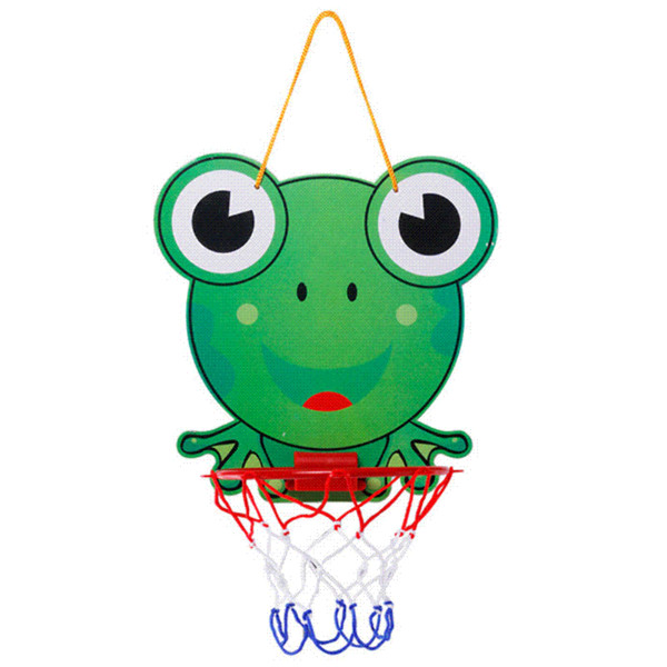 Indoor Adjustable Hanging Basketball Netball Hoop Portable Plastic Mini Basketball Box with Ball Children Kids Game