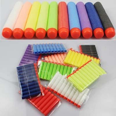 Nstrike Elite Rampage and Retaliator bullets Clip Darts electric toys foam bullets guns soft bullet outdoor toy bullet 10 colors A01