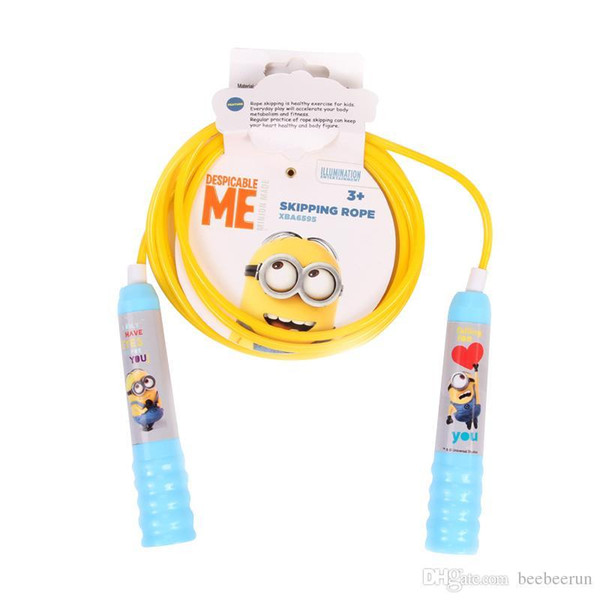 Children Cartoon Sports Jump Rope PVC Light Weight Fitness Jump Rope for Cardio Fitness Training Best for Fitness Workouts Jumping Exercise