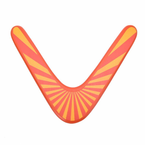 - Handmade Wooden Boomerang classic V shape Frisbee Flying Saucer Toys child outdoor toy