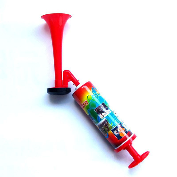 Suzakoo Sport Toy Large size Fans Cheer Horn Speaker Cheer leading Fan Horns Stadium hand push pump air horn