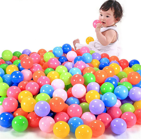 Baby Ocean Balls Toys Eco-friendly Plastic Water Pool Ocean Wave Ball Kids Outdoor Funny Sports Ball Toys