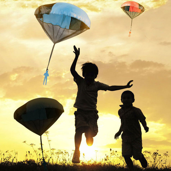 Fashion Gag Toys Hand Throwing Mini Play Soldier Parachute Toys For Kids Outdoor Fun Sports Children's Educational Parachute Game
