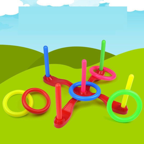 Funny family outdoor game ring Children toy throw lawn Toss play game
