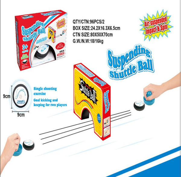 suspending shuttle ball air suspended impact spin ice hockey games without the battery