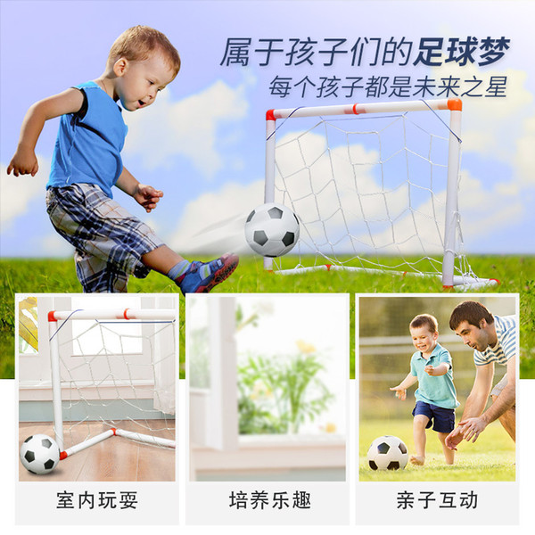 Small detachable soccer goal set, children's indoor and outdoor sports toys, cross-border wholesale, welcome to buy!