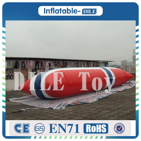 Free Shipping 5x2m Inflatable Water Blob Jump Pillow Water Blob Jumping Bag Inflatable Water Trampoline For Sale