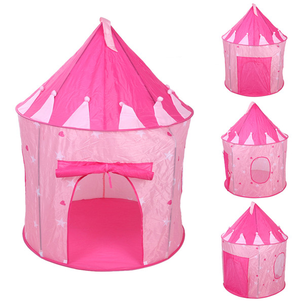 Portable Children Kids Play Tents Outdoor Garden Folding Toy Tent Pop Up Kids Girl Princess Castle Outdoor House Tent