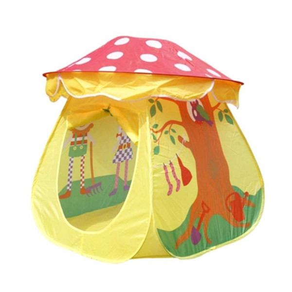 Cute Mushroom Shape Children Tent Play House Princess Castle Kids Outdoor Toy Tent