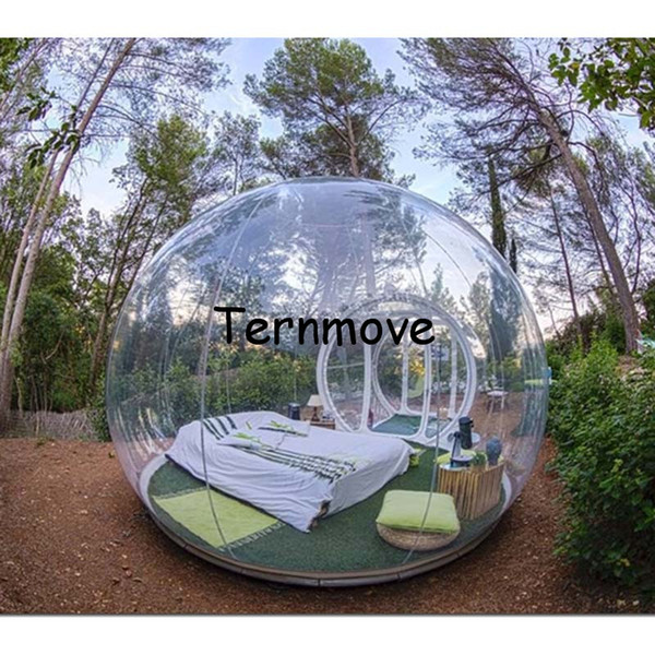 clear camping tent giant outdoor trade show and event tents,hot sale inflatable transparent tent,camping house hotel tent