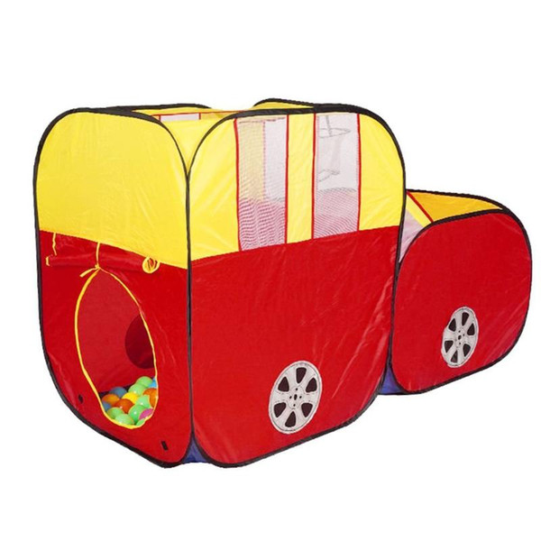 Red Sports Car Plastic Ocean Ball Pit Pool For Kids Play Tent House Play Hut Children Ocean Balls Pit Pool Tent No Ball